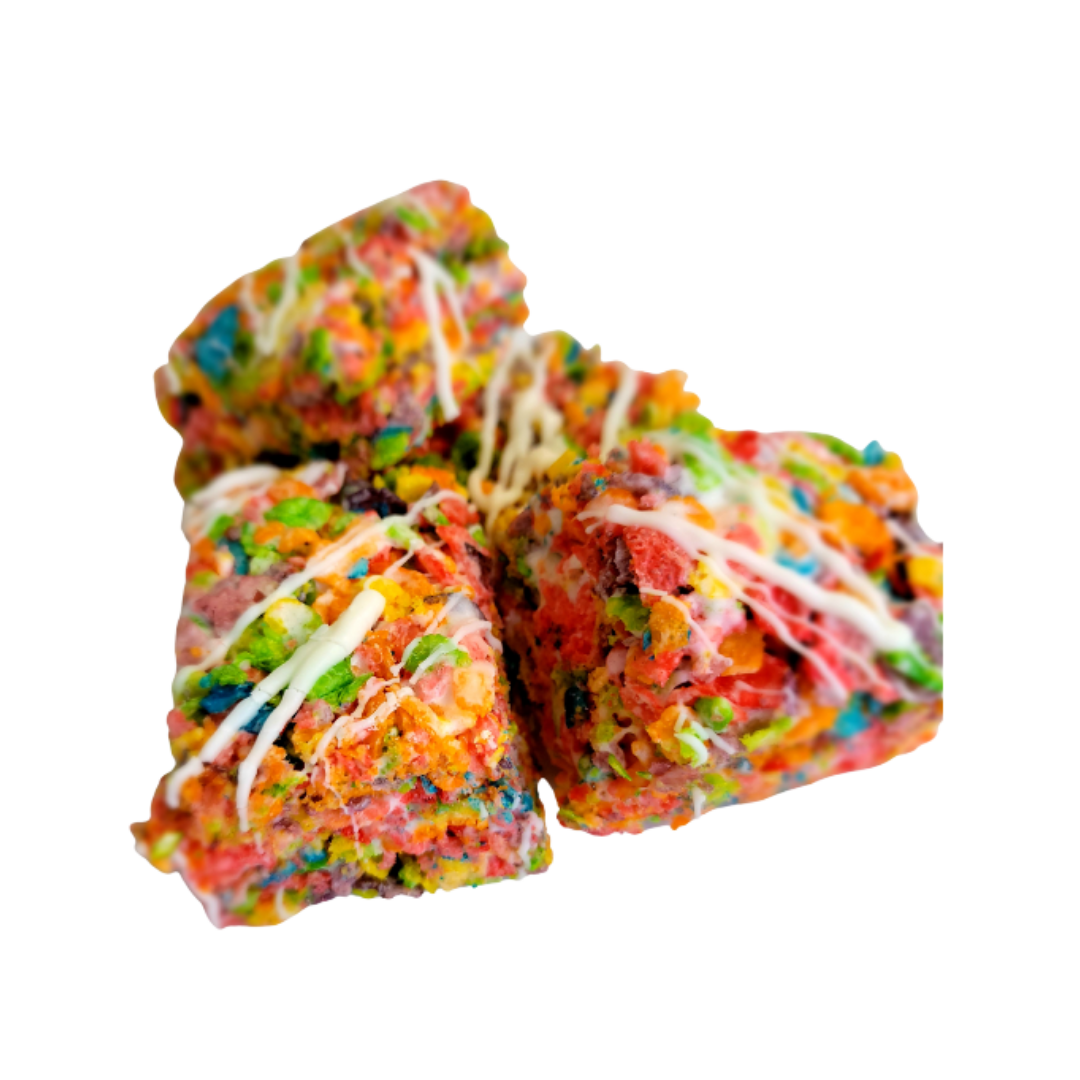 ZAR D9 100mg Rainbow Rocks Rice Krispie Confection | ZAR